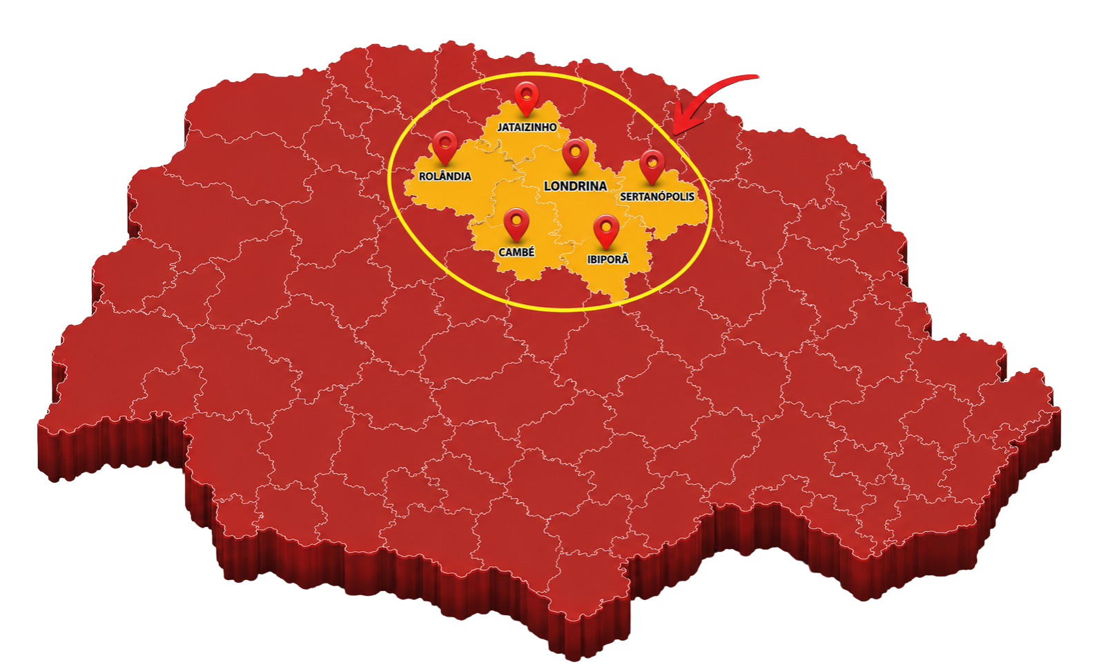 Mapa de cobertura TintArt